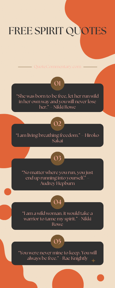 69 Free Spirit Quotes Their Meaningsexplanations 